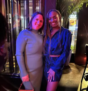 Ashley Calloway Instagram - Life Lately☺️

NYC was a vibe🔥
Gaven & I are Godparents🤣
Sister vibes always in effect💁🏾‍♀️
Moderated a TV panel❤️
Mama is on Broadway🥰
Strike over & RAP SH*T is back🙌🏾
Best time with family & friends💕
ColorCreative Productions🎬