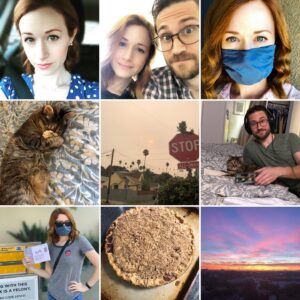 Ashley Clements Instagram - To hell with any traditional top nine in 2020. These nine are my attempt to make a little time capsule of the year. A year that contained so much and so little. Also I read 60 books. Look at them.