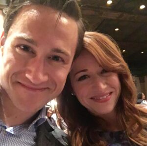 Ashley Clements Instagram - 10 years ago I went on my last first date (not pictured - but look at those lil babies). This is the second time our anniversary has fallen on Thanksgiving - a Thanksversary, if you will - and it feels appropriate because there’s nothing in this life I’m more grateful for than this brilliant, funny, dedicated, thoughtful dreamboat and the partnership we’ve built over the last decade. Love you, Boo 😘