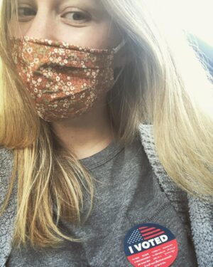 Ashley Grace Instagram - Do it. Save our society. #vote