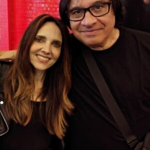 Ashley Laurence Instagram - At Monsterpalooza 🎉with one of my favorite people in the whole world @joepmoe💚⭐️💫