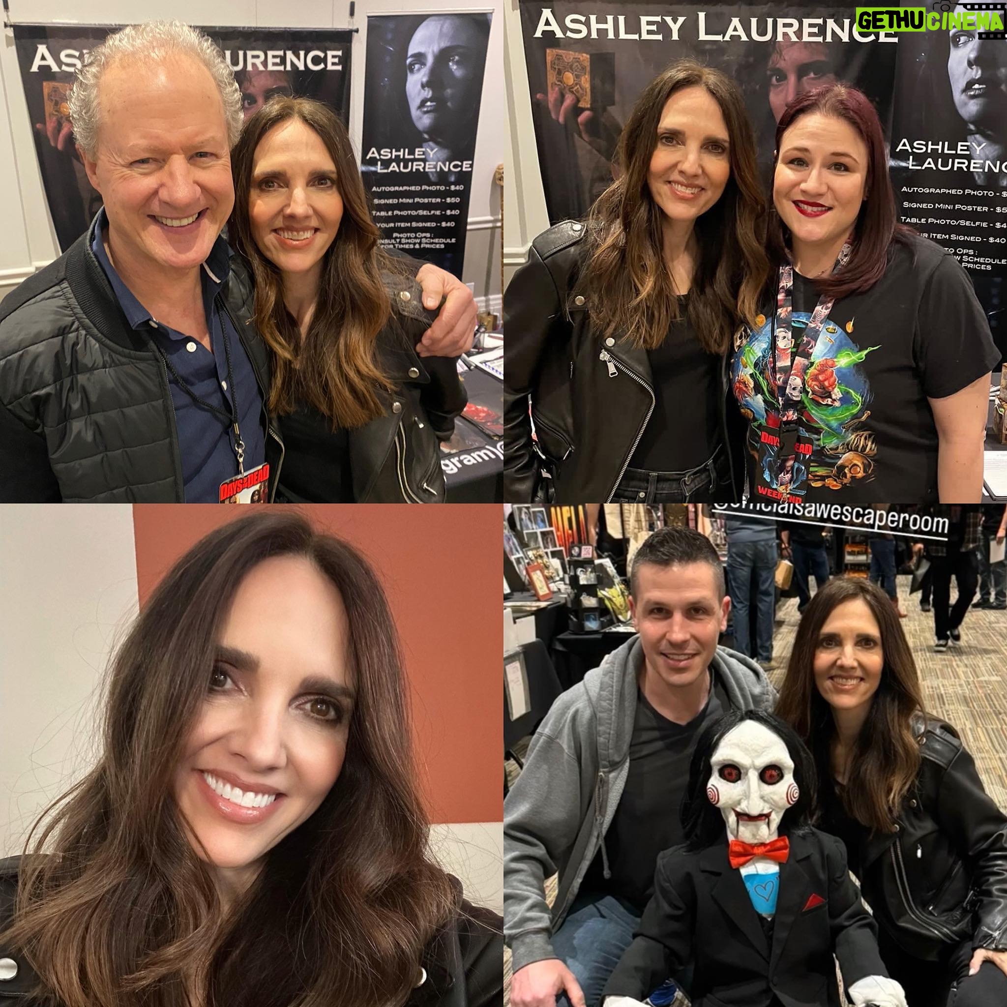 Ashley Laurence - 2.6K Likes - Thanks to everyone who came out to visit @daysofthedeadhorrorcon in Las Vegas!
It was so much fun! 🎉🎉🎉