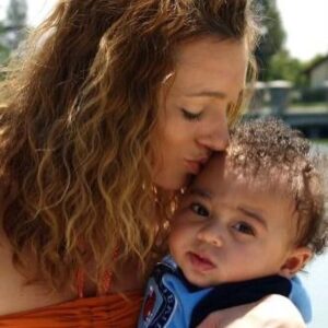 Ashley Mary Nunes Instagram - He’s the reason… my heart. ❤️ 

#HappyMothersDay 💐