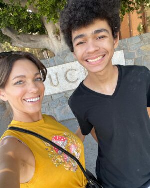 Ashley Mary Nunes Instagram - He’s the reason… my heart. ❤️ 

#HappyMothersDay 💐