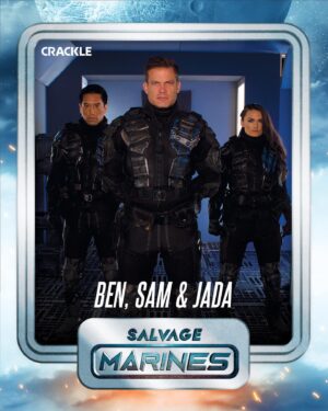 Ashley Mary Nunes Instagram - Look mom, I’m a TRADING CARD! 

Her response - “Wow, if you had a twin, it would be her! Looks just like you! Who’s Yvonne White?”

Oh, mother! Haha, it’s ME!! 

I can not express enough how grateful I am. Being apart of @salvagemarinesofficial was such a blessing. It’s currently the top series on @crackle_tv and @getpopcornflix!

Congratulations to the whole team…

@seanmichaelargo 
@directorshaunpiccinino @caspervandien 
@jennylouwonder 
@thepetershinkoda 
@shaneagraham 
@thekevinporter
@linarawashington 
@bradrushingmusic 
@jamiethompson59 
@rafjordan

…to just name a few. 

#ThisIsTheJob 

#SalvageMarines #ScifiSeries #CrackleTV #SpaceMarine #TvSeries #ScienceFiction #CasperVanDien #Action #ActionShow #TradingCards