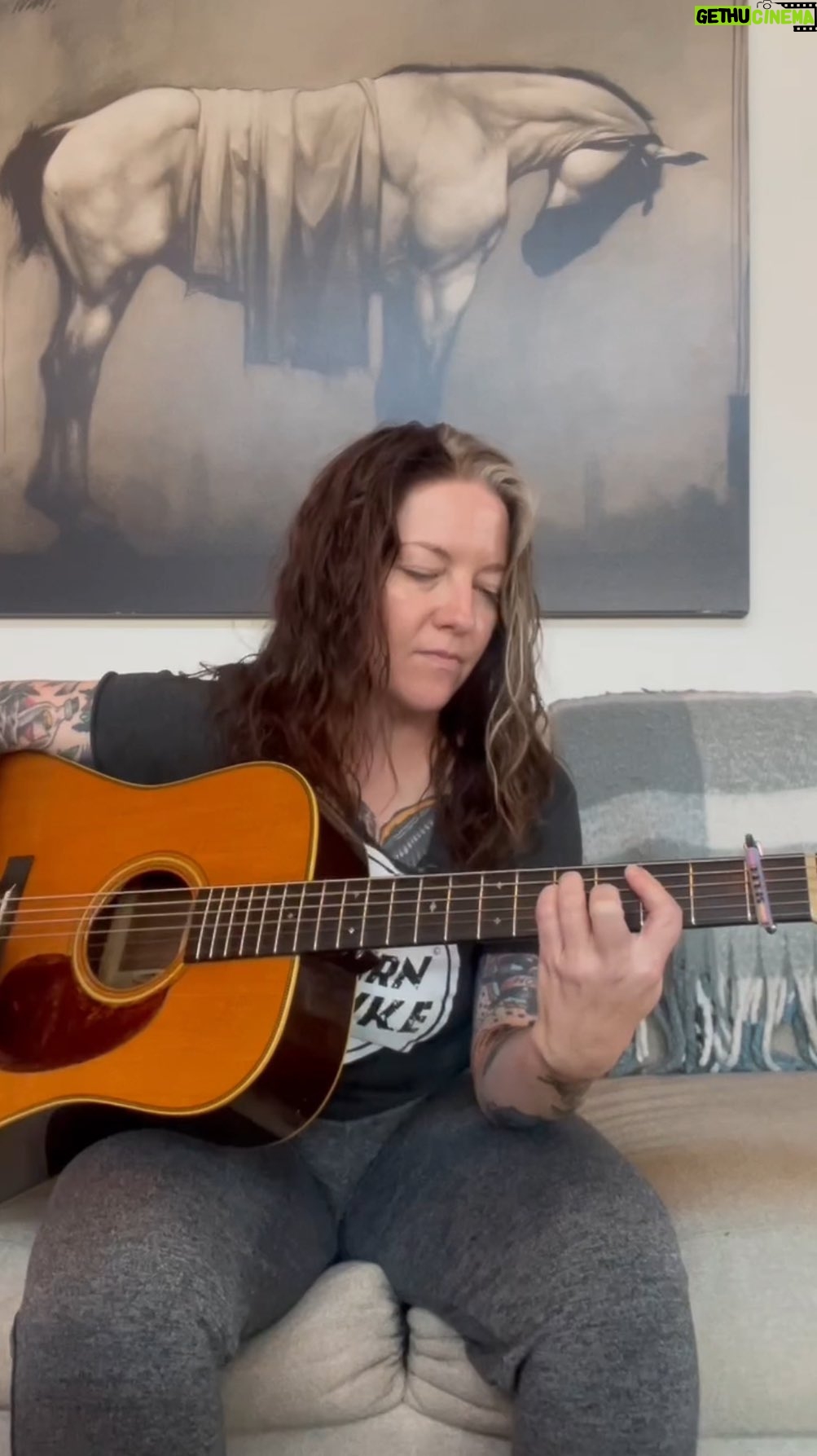 Ashley McBryde - 7.7K Likes - I figure everyone probably sits around a picks guitar in their pajamas. Here’s proof that I do.
PAJAMA-JAMS!!