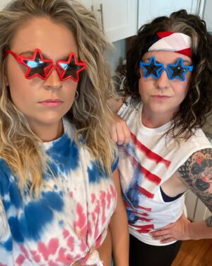Ashley McBryde Instagram - Happy birthday America from Ashley and friends circa 2015