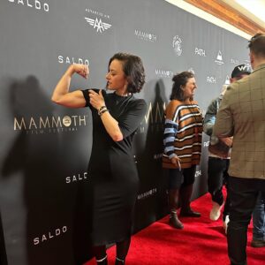 Ashley Platz Instagram - Beyond moved by the response to FIGHT LIKE A MOTHER screening at (and being nominated for best short film by) @mammothfilmfestival - What a wild weekend! Yes. That’s my Prius covered in snow.