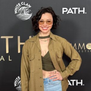 Ashley Platz Instagram - Beyond moved by the response to FIGHT LIKE A MOTHER screening at (and being nominated for best short film by) @mammothfilmfestival - What a wild weekend! Yes. That’s my Prius covered in snow.