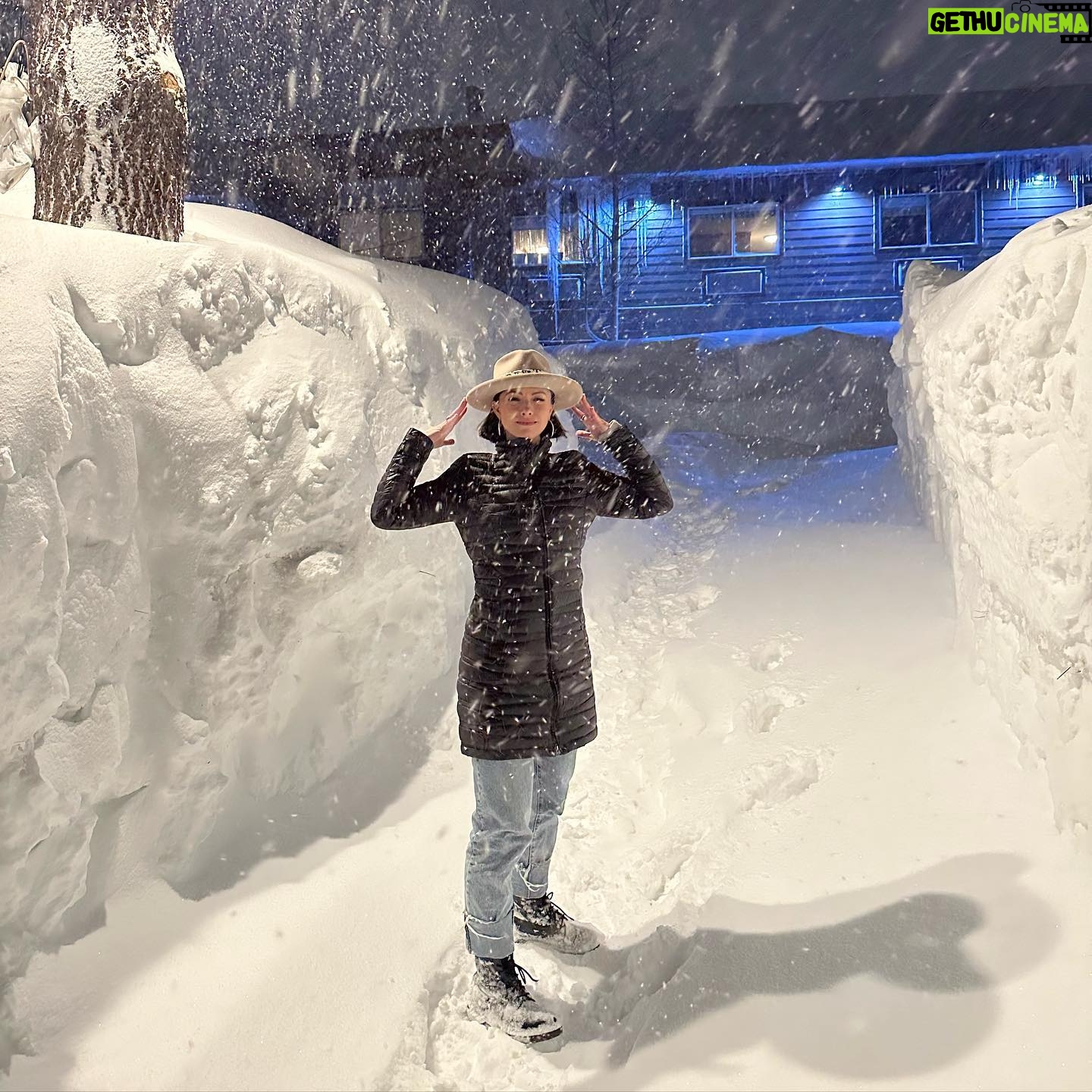 Ashley Platz - 3 Likes - Beyond moved by the response to FIGHT LIKE A MOTHER screening at (and being nominated for best short film by) @mammothfilmfestival - What a wild weekend! Yes. That’s my Prius covered in snow.