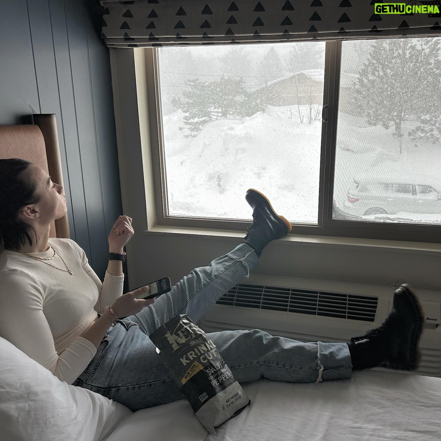 Ashley Platz - 3 Likes - Beyond moved by the response to FIGHT LIKE A MOTHER screening at (and being nominated for best short film by) @mammothfilmfestival - What a wild weekend! Yes. That’s my Prius covered in snow.