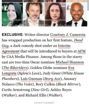 Ashley Reyes Instagram - This was the most hilarious and awesome time. Thank you @courtney_j_cam @itszacadams @chaddwithtwods and the rest of the crew for letting me be a part of it. And @sagaftra for keeping it kosher.