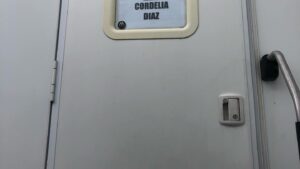 Ashley Reyes Instagram - Season 3 Episode 1 out now on the @starz app! Premiering tonight on @starz at 8pm and available tomorrow internationally on @amazonprimevideo 

Photo Dump Episode 1:

1. Cordelia Diaz rolling up in all her jewelry loving glory. 

3. The incredible director of Episode 1, Jon Amiel, myself and the life of the party/second unit director, Sal. 

4/5. First costume fitting

6. My early ass call time on the first day of shooting.