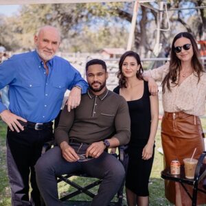 Ashley Reyes Instagram - The best family in the west. BTS of tonight’s episode that has a secret special guest in it. But for now, enjoy these photos taken by @keeoone of some of my favorite people.