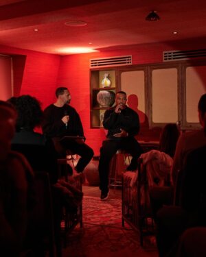 Ashley Walters Instagram - Great night @pavilion.club with @rioferdy5 talking all things life 🙏🏾