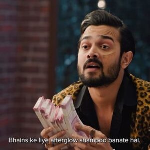 Ashneer Grover Instagram - Ek pitch aisa bhi : Vardaan Ft Ashneer 

#HotstarSpecials #TaazaKhabar all episodes now streaming only on @disneyplushotstar 
#TaazaKhabarOnHotstar #BhuvanBamOnHotstar 

@shriya.pilgaonkar @prathameshparab @devenbhojani.official @nitspits