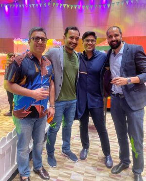Ashneer Grover Instagram - Thanks @peyushbansal for a great party ! Wish your son Ivaan a great birthday and successful life ahead. Always fun to catch up with fellow Sharks. #sharktankindia @sharktank.india
