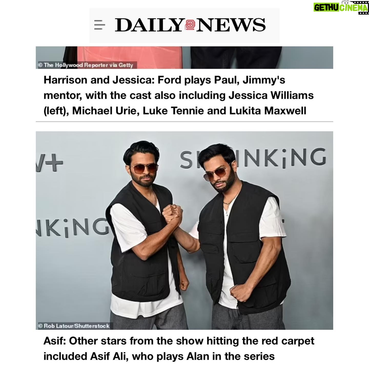 Asif Ali - 1.7K Likes - ALWAYS BRING A STUNT DOUBLE 🤜🏾🤛🏾Watch Shrinking on AppleTV! Its very good and one of us is in it!