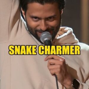 Asif Ali Instagram - FYI this is true. I actually looked into being a snake charmer as a child🐍 

Watch the entire set on Netflix “Verified” streaming now! 🙏🏾☺️

#standupcomedy