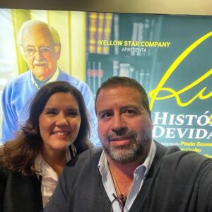 Assunção Cristas Instagram - Noite inesquecível a ouvir o Ruy de Carvalho desfiar momentos únicos da sua vida! Obrigada pela partilha e pelo testemunho! E parabéns a toda a equipa da @yellowstarcompany, em particular à @carlamatadinhooficial e ao Paulo Sousa Costa por mais este espetáculo memorável.