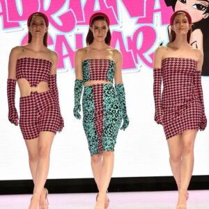 Athena Levesque Instagram - Thank you for having us in your show Adriana! Such a beautiful, fun collection. 
@adrianasahar @stylexent
