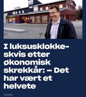 Atle Antonsen Instagram - Helvete er ordet! Eller noe sånt. Eller, ja. Usikker. Men helvete vaffal. Og noe med klokke og luksus. Shit. Nå gåre nedover ass. Her lukter det skvis. @dagensnaeringsliv @misjonenp4