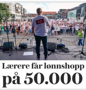 Atle Antonsen Instagram - Dette ble jeg faktisk glad for å høre. Det må da være fortjent og på høy tid vel? @utdanningsforbundet