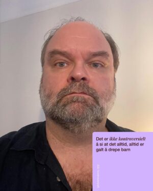 Atle Antonsen Instagram - Takk @antonsoise ❤️ 

Det er #ikkekontroversielt å si at det alltid, alltid er galt å drepe barn! 

@ikkekontroversielt