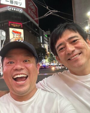 Atsuhiro Tsuda Instagram - 華丸さんがいればそこはもうどこでも博多たい