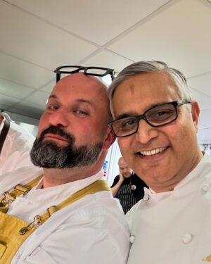 Atul Kochhar Instagram - What a night @kanishkamayfair. Thank you @hodsonandco @cyrustodi @chefviveksingh @rimmersimon for you time, passion and love for our common beloved charity @hospitalityaction ! We not only raised some good money, we also made lot people very happy with our cooking skills. 

Thank you my brothers for coming together to give a lift and put smiles on the faces of many families who rely on @hospitalityaction. 

Big thanks to all the patron and suppliers who helped us with this amazing cause.

#atulkochhar #atulkochharrestaurants #chefatulkochhar #hospitalityaction #kanishkamayfair #michelinstarchef #charityevent #charitydinner