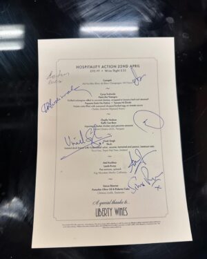 Atul Kochhar Instagram - What a night @kanishkamayfair. Thank you @hodsonandco @cyrustodi @chefviveksingh @rimmersimon for you time, passion and love for our common beloved charity @hospitalityaction ! We not only raised some good money, we also made lot people very happy with our cooking skills. 

Thank you my brothers for coming together to give a lift and put smiles on the faces of many families who rely on @hospitalityaction. 

Big thanks to all the patron and suppliers who helped us with this amazing cause.

#atulkochhar #atulkochharrestaurants #chefatulkochhar #hospitalityaction #kanishkamayfair #michelinstarchef #charityevent #charitydinner