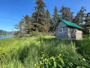 Atz Lee Kilcher Instagram - Nice to get back to Perl island and spend some time in this ‘lil beauty. 

#cabin #Alaska #island #nobears