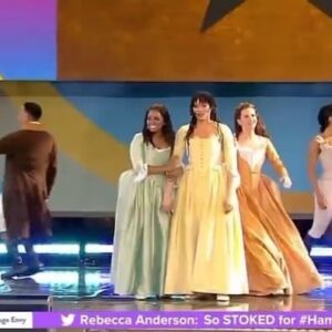Aubin Wise Instagram - Hamilton on Good Morning America || Schuyler Sisters