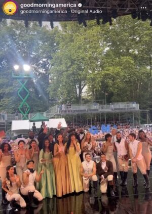 Aubin Wise Instagram - HAMILTONS FIRST SUMMER CONCERT! This was incredible!!!