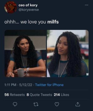 Aubin Wise Instagram - I’m officially a #MILF love love love this 😌🙌🏾❤️