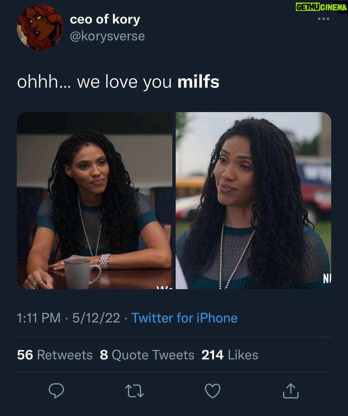 Aubin Wise - 2.2K Likes - I’m officially a #MILF love love love this 😌🙌🏾❤️