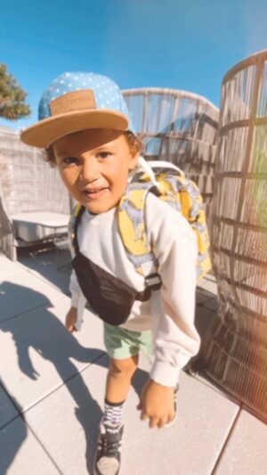 Aubin Wise Instagram - Kai’s First Day of School was a Success! Thank you so much for the fresh threads @allsmallco! Everybody Click the hyperlink to check out more cool fits from @allsmallco. They’re incredible ✨