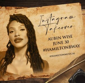 Aubin Wise Instagram - JOIN ME TOMORROW!!! FOR A “DAY IN THE LIFE OF A MOMMY ON BROADWAY”