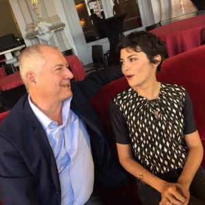 Audrey Tautou Instagram - Photo: @PatrickSimonin "Belle rencontre avec #audreytautou coup de coeur du #FIFFNamur" #FIFF14 #Namur #tautou #Belgique #festival #film #interview