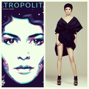 Audrey Tautou Instagram - #audreytautou #metropolitan #eurostar #photo #mode #fashion #france #actress #actrice #paris #instagood #picoftheday #photooftheday