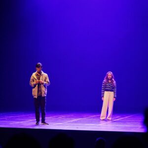 Aulion Instagram - ⭐️MY MUSICAL DEBUT⭐️

Sering banget hadir ke Taman Ismail Marzuki untuk nonton musikal. Setelah kelar & penonton semua udah keluar, cuma ada gue dan bangku kosong yang banyak. Saat itu selalu ngomong dalem hati “Ya Allah, pengeeeeen banget bisa berkarya di sini, cobain bentar aja gapapa”.

Pas pertama kali diajak Andovi main Polarisasi, gue gak langsung jawab karena mikir dulu. Gue takut banget, apalagi gue gak pernah ke ranah akting sama sekali & gue gak pernah nyanyi depan banyak orang. TAKUT BGT. Tapi karena gue tau ini kesempatan gak akan terulang, jadi gue terima meskipun keringet dingin yah. Apalagi gue tau Andovi Jovial kalo bikin karya pasti pake hati. Jadi gue percaya.

Pas baca scriptnya, loh kok Rizal / Ical ini gue banget. Kreatif, cukup goblok, innocent & kasian (Maaf, Cal). Demi Allah & demi apapun gue gak expect Rizal sering diketawain penonton 😭 gue bingung “kok pada ketawa sih? emg lucu ya?”, pas nanya Andovi Kajo & Bintang, katanya “nah, ini nih the real Rizal. Justru itu, lo emang ga niat ngelucu, biarin aja lo bingung”. Huhu ampe sekarang pun gue ga paham Rizal lucunya dimana 😭 mungkin oke deh ketawa kecil gapapa, tapi ini ketawa sampe tepuk tangan yaampun gue shock beneran. 

Selama gue berkarya, ini jadi one of my most memorable works sih. Karena orang-orangnya baik banget, mulai dari directornya, cast & dancers, musician, stage crew, MUA, sound, tech, semua yg di belakang layar tuh baik banget. Ditambah lagi penontonnya juga baik bangeet, apresiasinya tanpa henti. Bersyukur akhirnya ngerasain keajaiban panggung dan itu nyata adanya. 

“SEMUA ORANG PASTI SUKA, SEMUA ORANG PASTI PENGEN ✨TUMBUH TERUS✨”

Gue seneng banget bisa tumbuh terus bareng semua orang yang ada di mahakarya ini. Terima kasih banyak 🥹 Masyaallah Tabarakallah.

Rizal izin pamit yaa 🙏🏼 @polarisasimusikal

photo by @rifkyprasetia @bayu.ramanda1