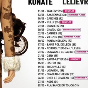 Aurélie Konaté Instagram - Tellement heureuse de partager cette aventure avec toi @lelievremass 
Le manteau de Janis c’est l’histoire de Joseph et de Mila, 2 personnages que tout oppose ou presque.
Venez nous voir en tournée.
Le lien pour réserver vos places est dans ma bio.
✨💖
@alainteulie @kmms_75 @pgkmms @delphine_piard 
📸 by @photofabiennerappeneau