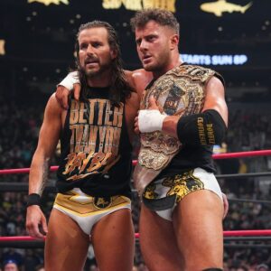 Austin Jenkins Instagram - Max,

It kills me that I can’t be there by your side. But I have no doubt in my mind you will rise to the occasion. It’s just what we do. Don’t ever for a second question how goddamn great you are. You got this brochacho. 🙏 @the_mjf #aewdynamite