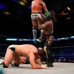 Austin Matelson Instagram - A battle of the ages #aewrevolution