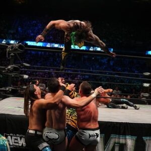 Austin Matelson Instagram - A battle of the ages #aewrevolution