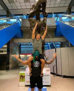 Austin Matelson Instagram - Bringing the family to Pittsburgh for #aewdynamite and #aewrampage