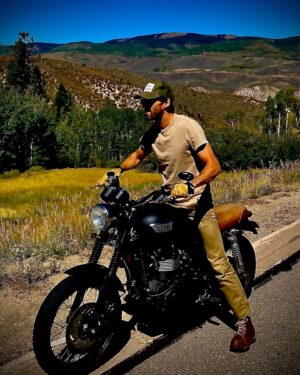 Austin Nichols Instagram - “Sometimes it’s a little better to travel than to arrive.”
 -Zen and the Art of Motorcycle Maintenance