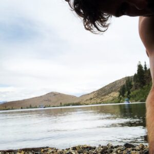 Austin Nichols Instagram - My loyal buddy making sure I don’t drown...