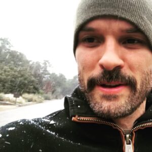 Austin Nichols Instagram - Pretty pumped on this snow in ATX!