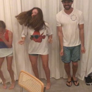 Austin Nichols Instagram - Thanks to @theweeknd for getting us pumped up for the weekend with Blinding Lights. Thanks to my nieces for teaching me the choreography.